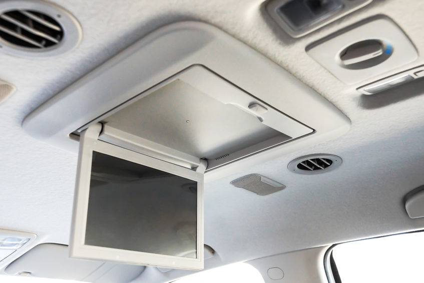 Entertain the Kids on the Road with a DVD System