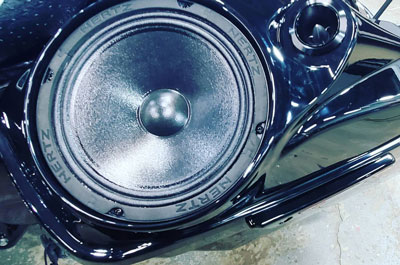Motorcycle Speaker Installation